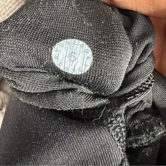 lululemon leggings deep dye black and gray size 6 - Picture 6 of 6